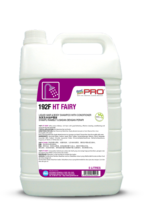 Liquid Hair & Body Shampoo with Conditioner GMP 192F Ht Fairy