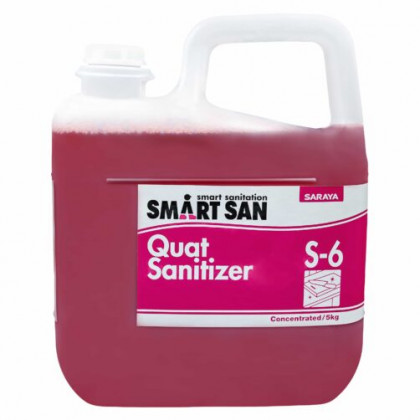QUAT-based surface disinfectant Smart San S-6 Quat Sanitizer
